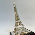 Crystal architectural model Crystal Eiffel Tower