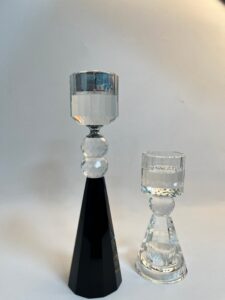 Crystal candle holder